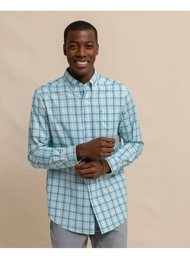 M LS brrr IC Whalehead Plaid Sportshirt