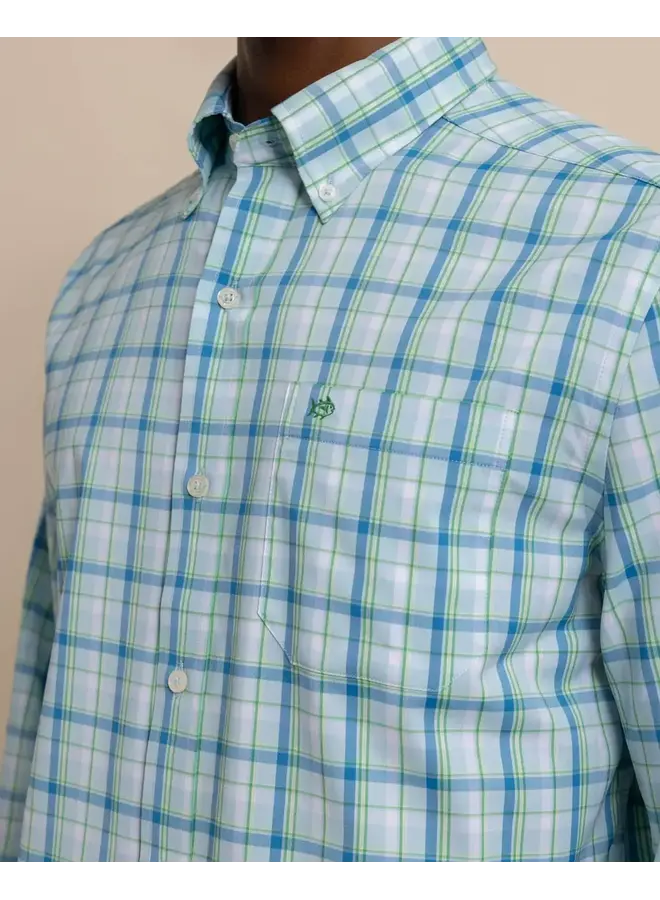 M LS brrr IC Whalehead Plaid Sportshirt