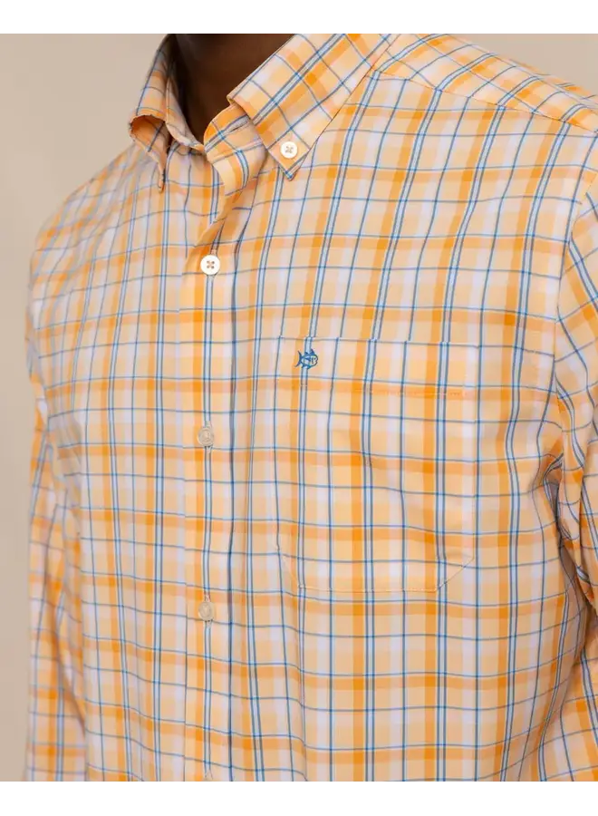 M LS brrr IC Whalehead Plaid Sportshirt