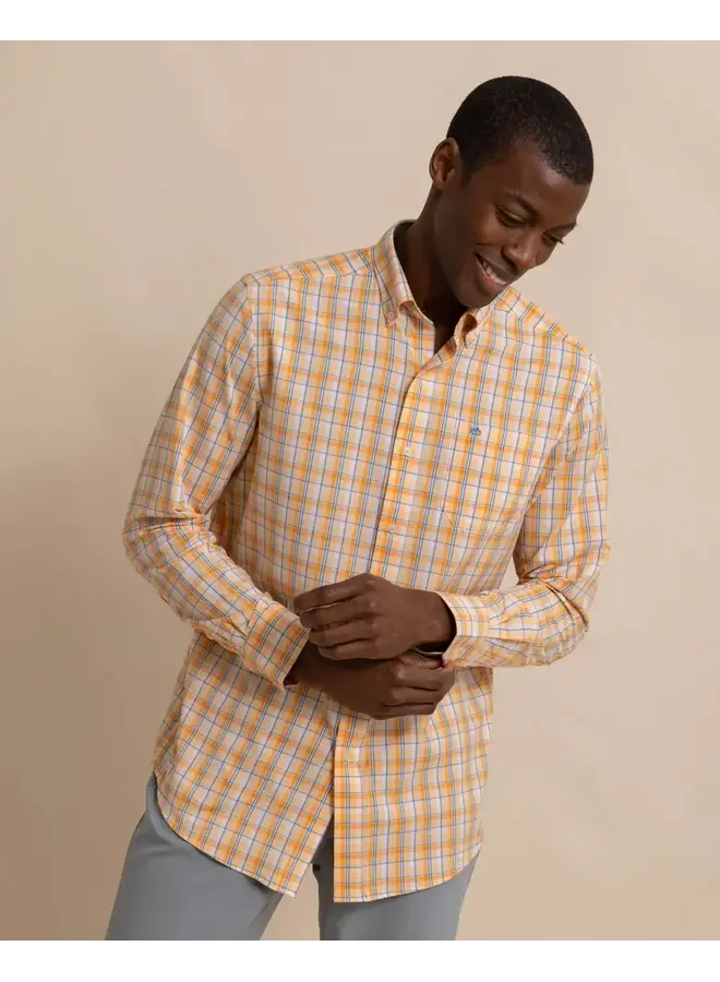 M LS brrr IC Whalehead Plaid Sportshirt