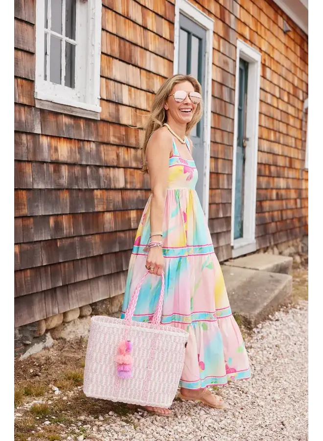 ROSE MESH CITRON TOTE - MEDIUM