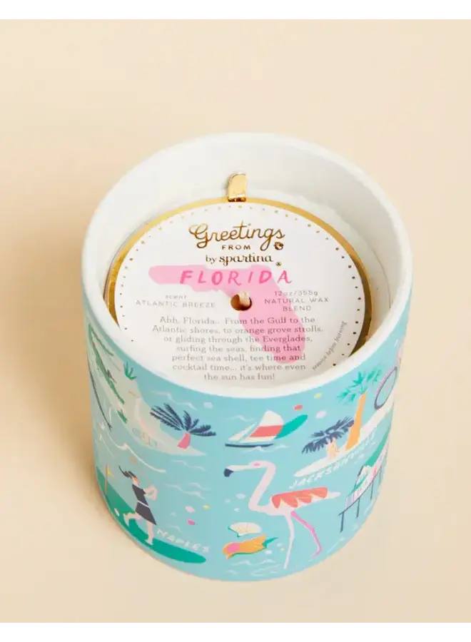 Florida / Atlantic Breeze 12oz Candle