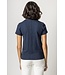 V-NECK SHORT SLEEVE BACK SEAM TEE