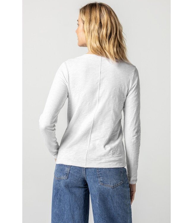 Lilla P LONG SLEEVE V-NECK