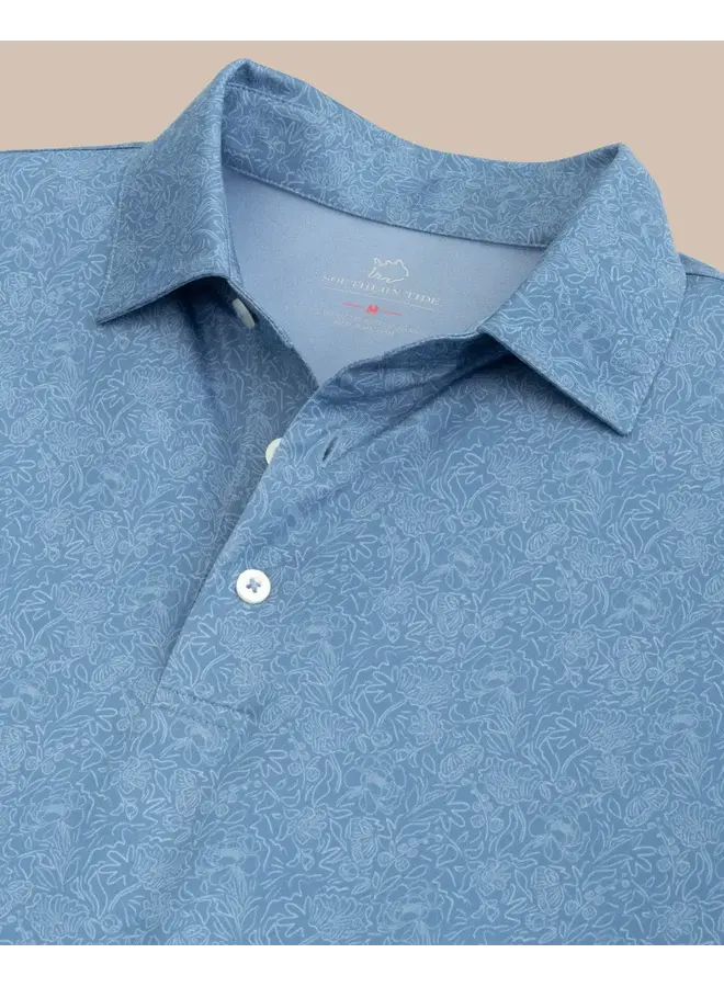 M SS Driver Sunny Blooms Polo