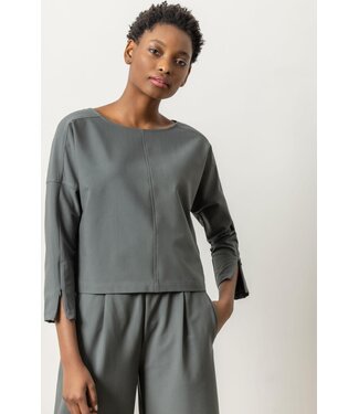 Lilla P ZIP DETAIL SEAMED TOP