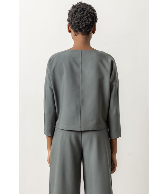 Lilla P ZIP DETAIL SEAMED TOP