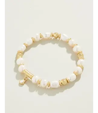 Starfish Groupie Toggle Bracelet Pearl - Spartina
