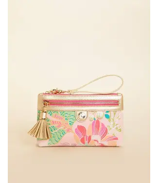 Spartina TASSEL WRISTLET FLAMINGO PINEAPPLE