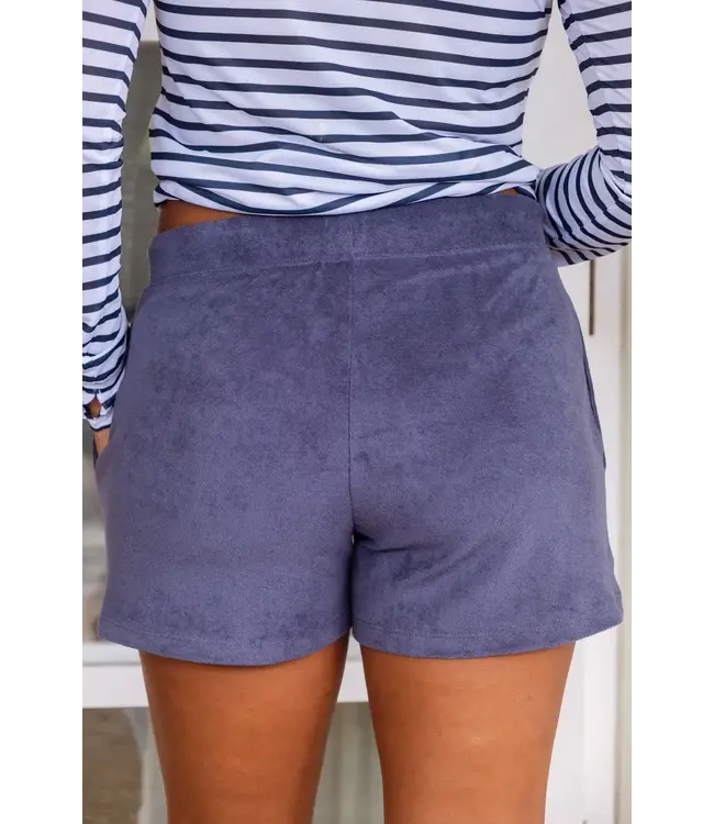 Terry shorts vintage indigo