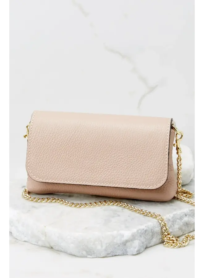 GF0603 LEATHER CROSSBODY CLUTCH