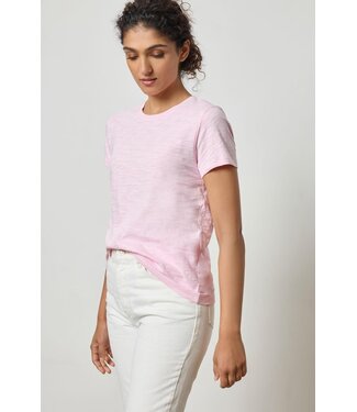 Lilla P SHORT SLEEVE BACK SEAM CREWNECK