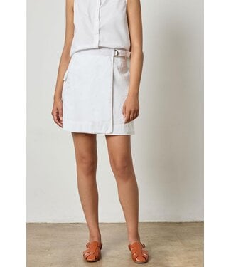 Lilla P EYELET POCKET WRAP SKIRT