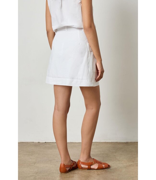 Lilla P EYELET POCKET WRAP SKIRT