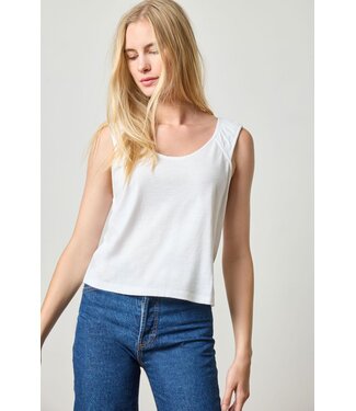 Lilla P SHIRRED STRAP TANK