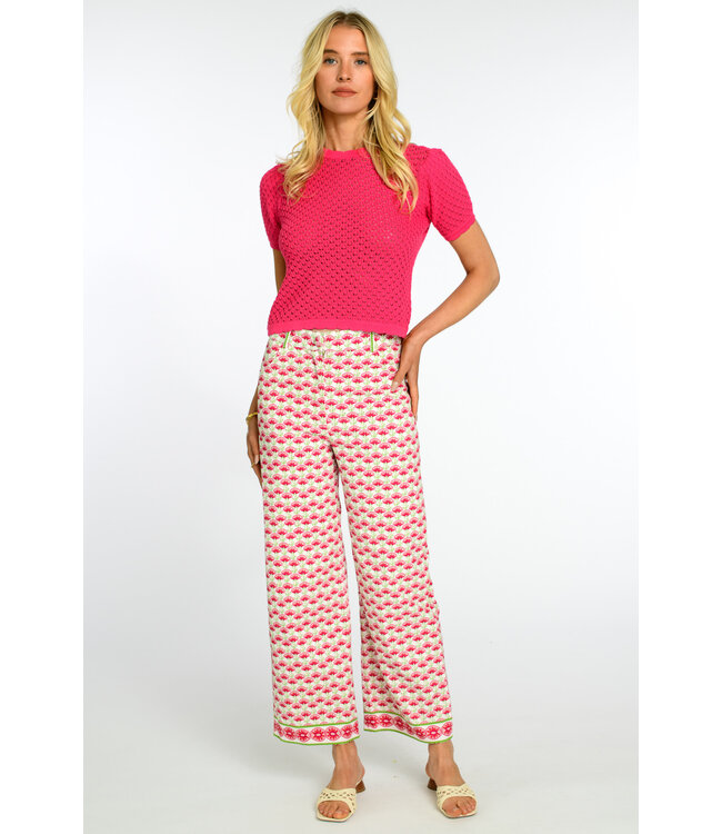 Elizabeth James the Label SHELBY SWEATER - CROCHET