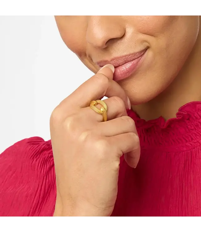 Julie Vos Cheval Ring Gold / 7