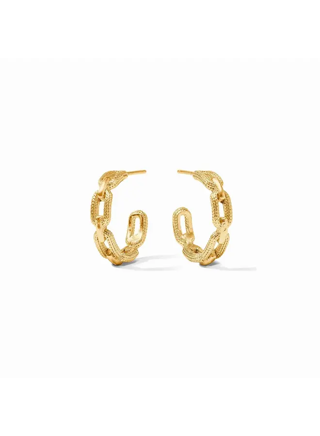 Cheval Paperclip Hoop Gold / Medium