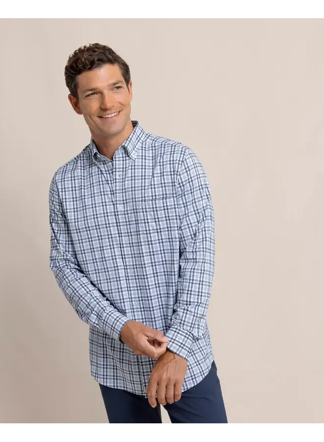 M LS Brr IC Haywood Plaid Sportshirt