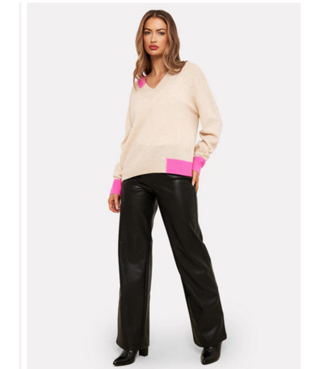 BRODIE COLOUR POP MARIA V NECK