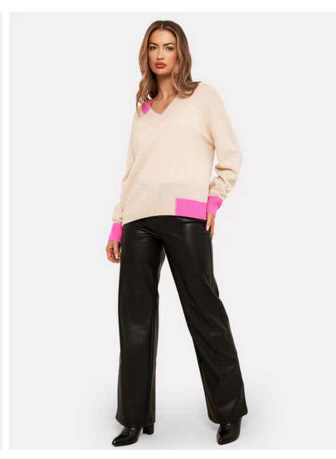 COLOUR POP MARIA V NECK