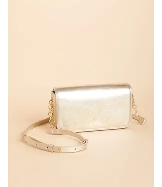 Spartina CREW CROSSBODY MATTE GOLD