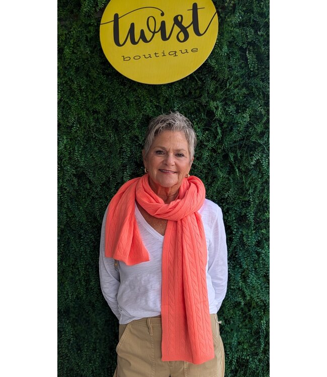 BRODIE CABLE SCARF