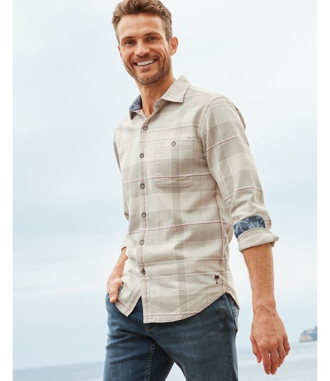 Tommy Bahama CANYON BEACH PEBBLE CAY PLAID