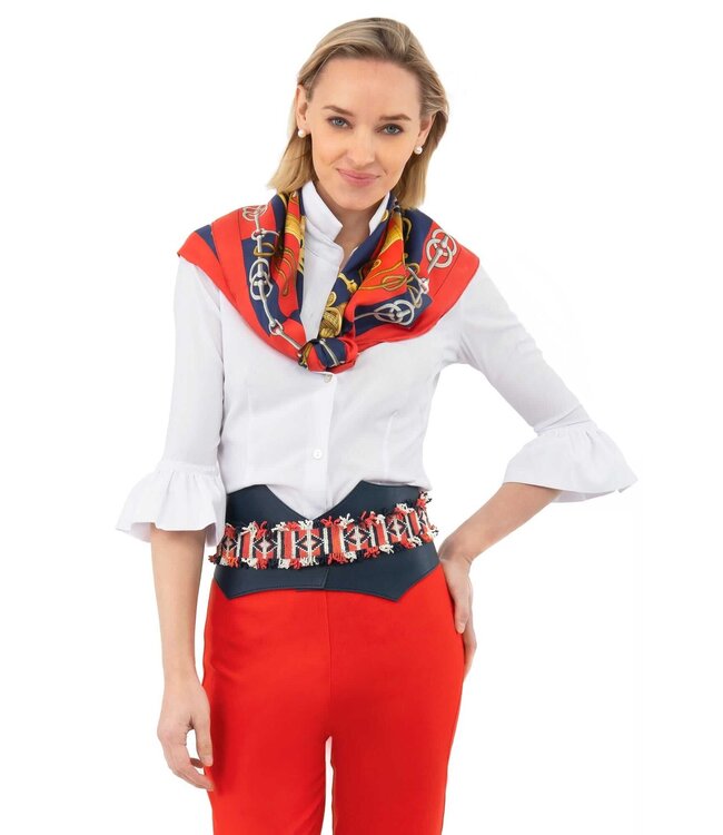 Gretchen Scott PRISS CHIFFON BLOUSE