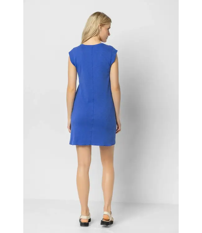 Lilla P CAP SLEEVE V-NECK DRESS