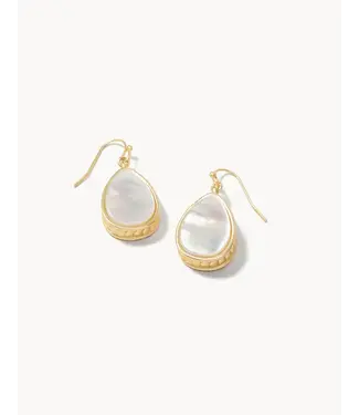 Spartina Naia Teardrop Earrings Pearlescent