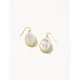 Naia Teardrop Earrings Pearlescent