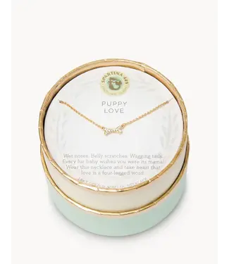 Spartina Sea La Vie Necklace 18" Puppy Love/Bone