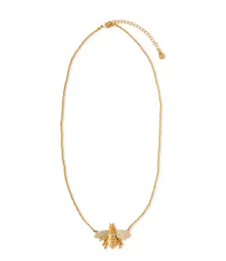 Spartina Bee Bitty Necklace 17" Gold