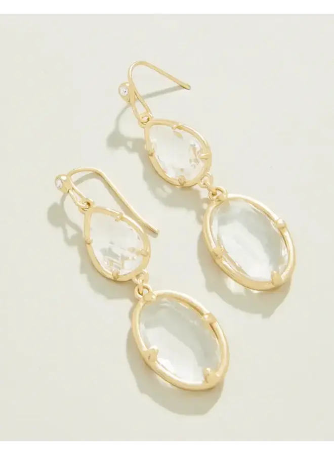 Lagoon Earrings Crystal