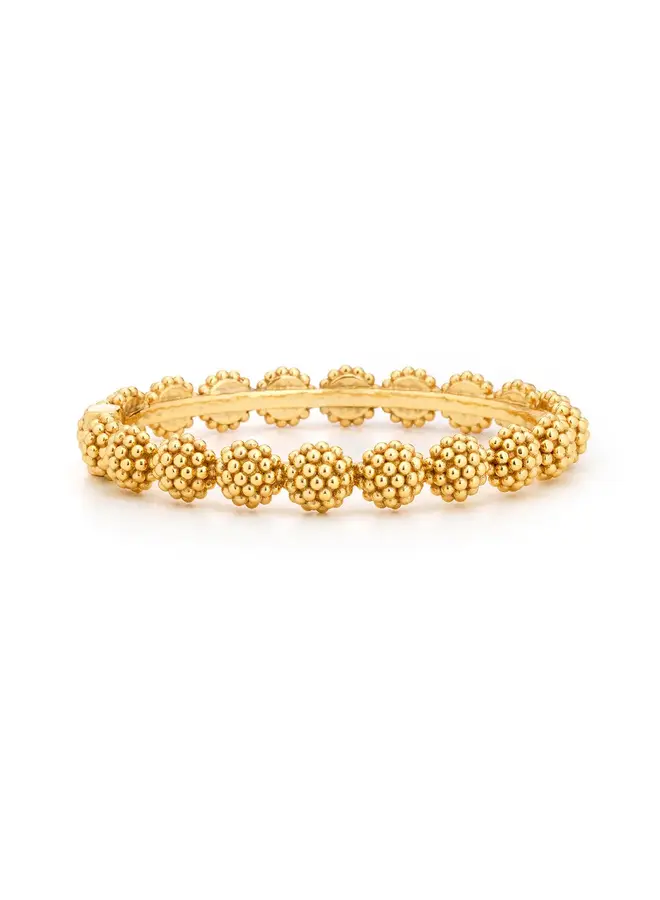 Berry Eternity Hinged Bangle, Sm, Gold