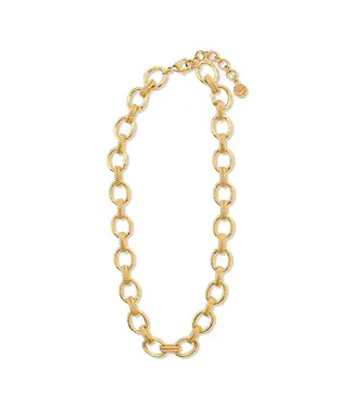 CAPUCINE DE WULF Cleopatra Regal Necklace in Gold