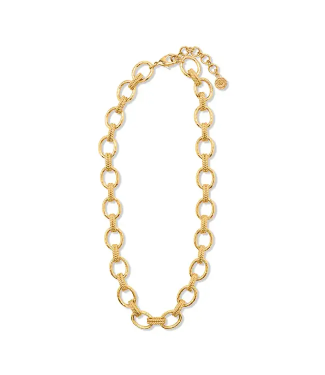 CAPUCINE DE WULF Cleopatra Regal Necklace in Gold