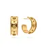 Berry Classic Small Hoop Earrings Gold