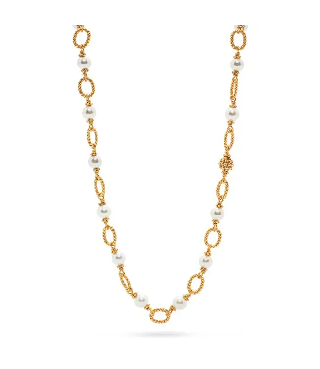 CAPUCINE DE WULF Berry and Bead Chain, 24 Pearl