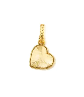 CAPUCINE DE WULF Love Pendant Medium, Gold