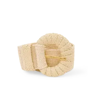 TORI RICHARD WOVEN RAFFIA ELLA BELT