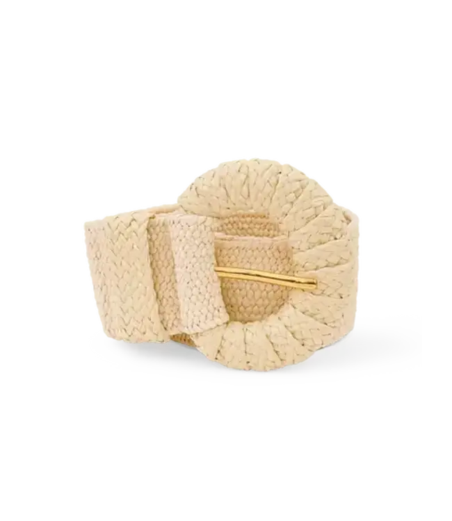 TORI RICHARD WOVEN RAFFIA ELLA BELT