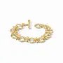 Bamboo Link Bracelet Gold