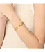 Bamboo Link Bracelet Gold