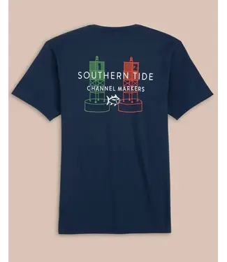 Southern Tide M SS Channel Marker Buoy Tee