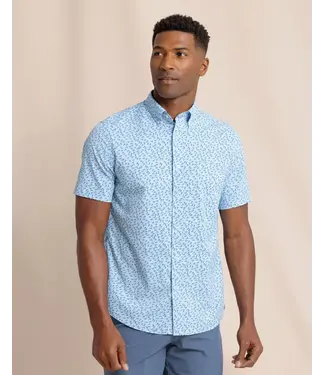 Southern Tide M SS IC Fintastic Sportshirt