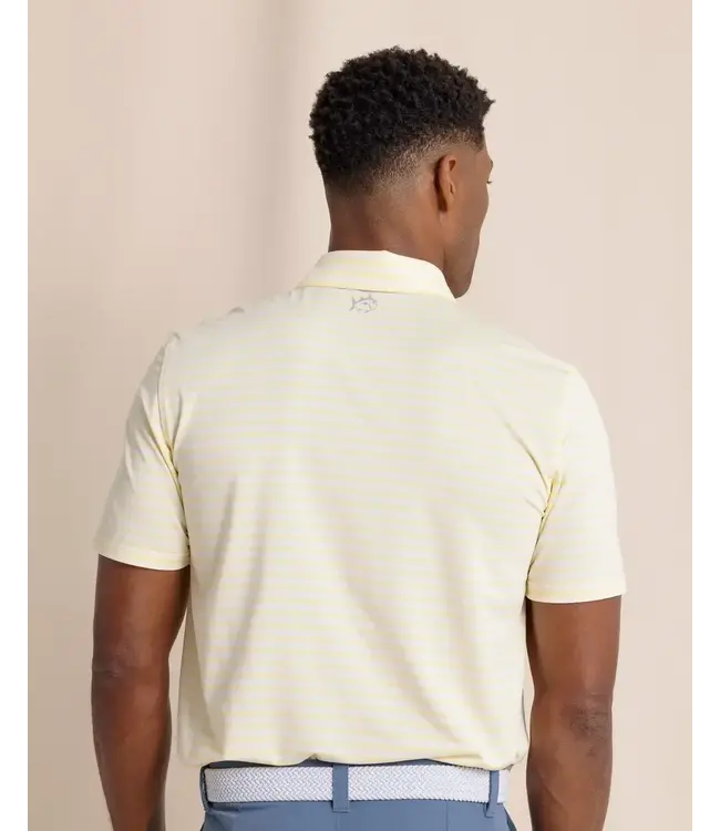Southern Tide M SS Driver Sevilla Stripe Polo