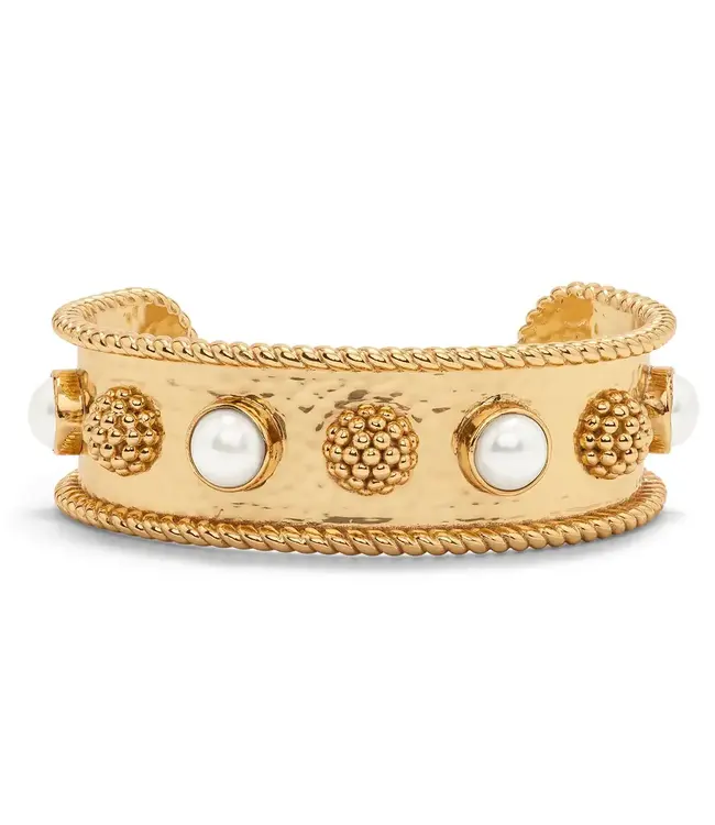 CAPUCINE DE WULF Berry Gem Cuff - Pearl