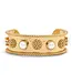 Berry Gem Cuff - Pearl
